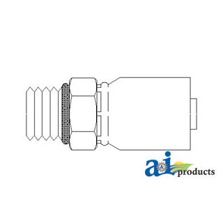 MB-08-10 - (HC-MB) Male Boss O-Ring - Rigid