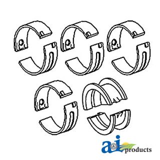 MB310 - Bearing Set, Main (Std, set of 7)