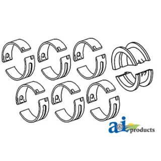 MB414 - Bearing Set, Main (Std, set of 7)