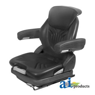MSG65BLV-ASSY - Grammer Seat Assembly, Black; Vinyl