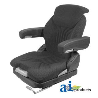MSG65GRC-ASSY - Grammer Seat Assembly, Charcoal Matrix; Cloth