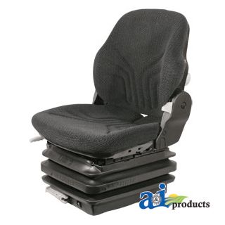 MSG85721F - Seat, Mechanical Suspension, Blk/Gray Matrix Cloth