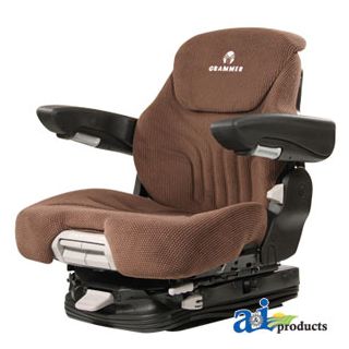 MSG95741BNC - Grammer Seat Assembly, Brown Matrix Cloth, Black Vinyl Armre