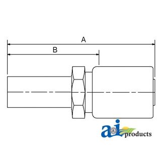 MW-04-04 - (HC-MW) Male Standpipe - Rigid - Straight