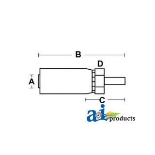 MW-06-06 - (HC-MW) Male Standpipe - Rigid - Straight