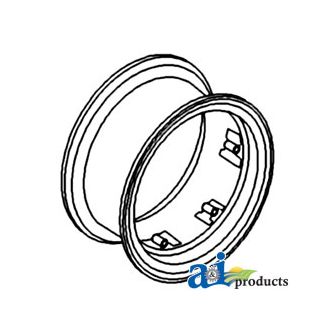 NCA1020B - Rim, Rear Wheel 10 X 28 6 Loop