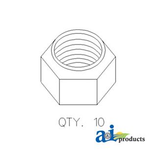 NT58 - Nut (5/8-18 Hex)