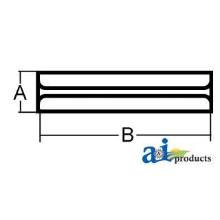 P10X55 - Roll Pin, 10 MM x 55 MM, 2 pack