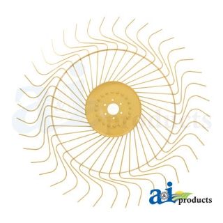 P20BG004 - Rake Wheel Complete, (LH) w/ 7mm Tines