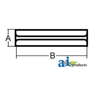 P8X80 - Roll Pin, 8 MM x 80 MM, 2 pack