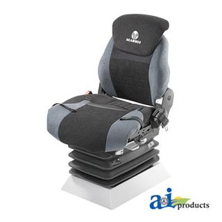 PGR866 - Grammer Protecto Seat Cover Set, 2 Pc Back & Bottom, Gray /