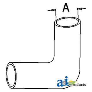 R105074 - Radiator Hose, Upper