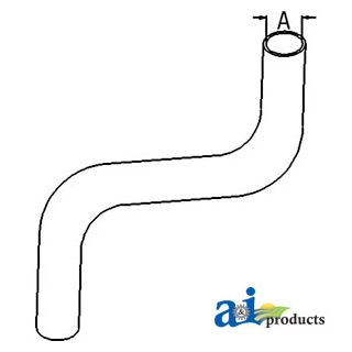 R110670 - Upper Radiator Hose