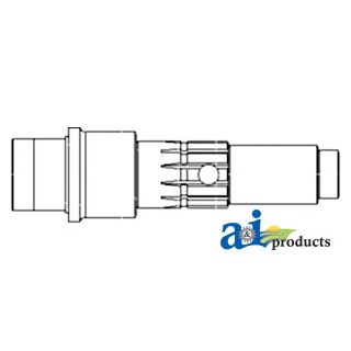 R125088 - Shaft, PTO Output Drive