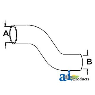 R128231 - Lower Radiator Hose