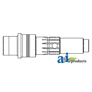 R133086 - Shaft, PTO Output Drive