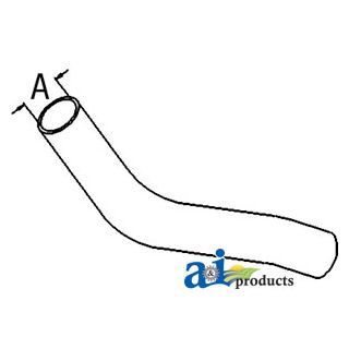 R164844 - Upper Radiator Hose