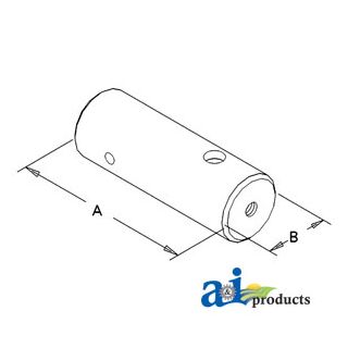 R27817 - Pivot Pin, used front & rear
