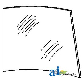 R50755 - Glass, Door, Upper (LH)