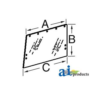 R50757 - Glass, Side (RH/LH)