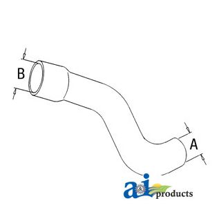 R53407 - Radiator Hose, Upper