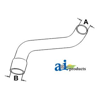 R53550 - Radiator Hose, Lower