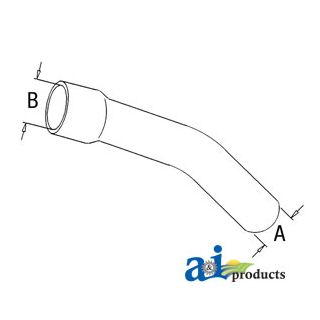 R61435 - Radiator Hose, Upper