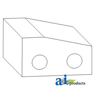 R64753 - Spacer, Drawbar Rear Support