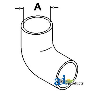 R68934 - Lower Radiator Hose