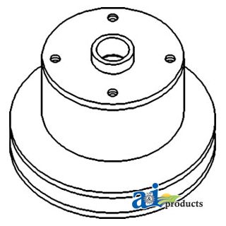 R70442 - Water Pump Pulley (Single Groove)
