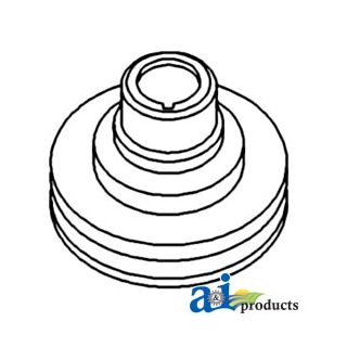 R80808 - Pulley, Crankshaft