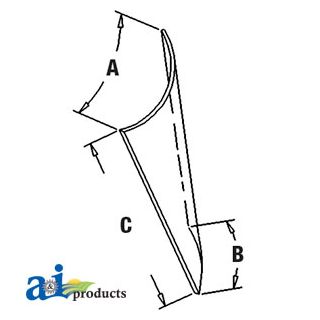 R93147 - Glass, Lower (RH)