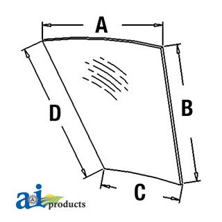 R93149 - Glass, Door, Lower