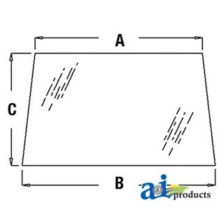 R96187 - Glass, Windshield