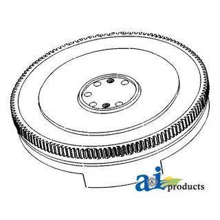 RE18678 - Flywheel w/ Ring Gear