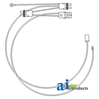 RE203464 - Wiring Harness, Cab Roof Pressure Switch