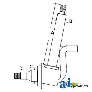 RE208805 - Spindle, (RH)