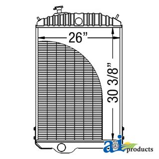 RE21896 - Radiator