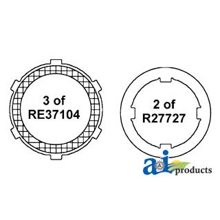 RE37119 - Plate\Disc Kit