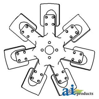 RE42511 - Fan, 7 Blade