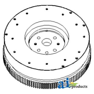 RE51448 - Flywheel w/ Ring Gear