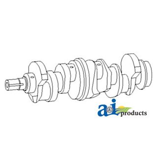 RE515785 - Crankshaft, Straight Nose