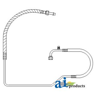 RE57341 - Line, Compr. To Conden.