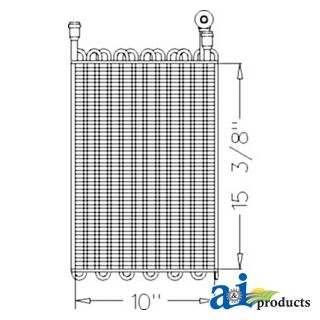 RE57574 - Evaporator / Heater Core