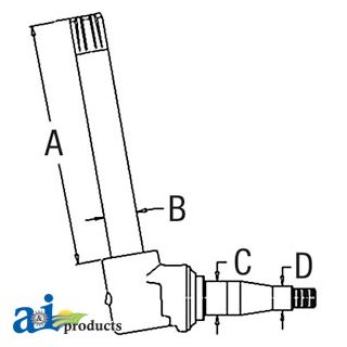 RE57642 - Spindle (RH/LH)