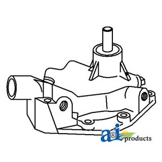 RE60489 - Water Pump w/o Hub/Pulley