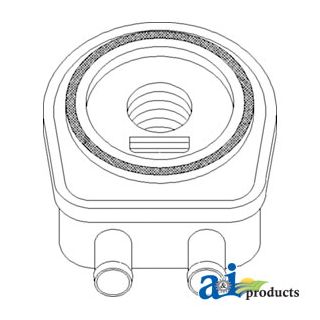 RE61767 - Cooler, Oil w/ Gasket