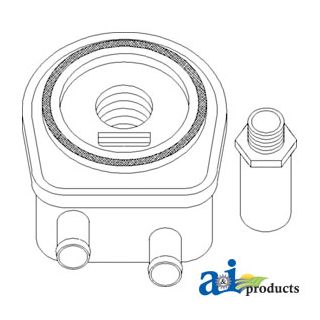 RE61769 - Cooler, Oil w/ Gasket