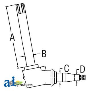 RE71278 - Spindle (RH/LH)
