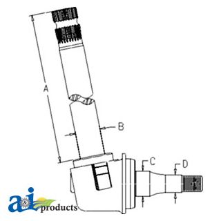 RE73022 - Spindle; LH/RH
